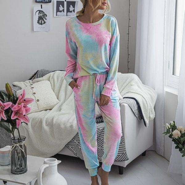 women's jumpsuits & rompers 2021 summer elegant long sleeve tie-dye women fashion o-neck two piece sets spring casual lace up loose ho, Black;white
women's jumpsuits & rompers 2021 summer elegant long sleeve tie-dye women fashion o-neck two piece sets spring casual lace up loose ho, Black;white