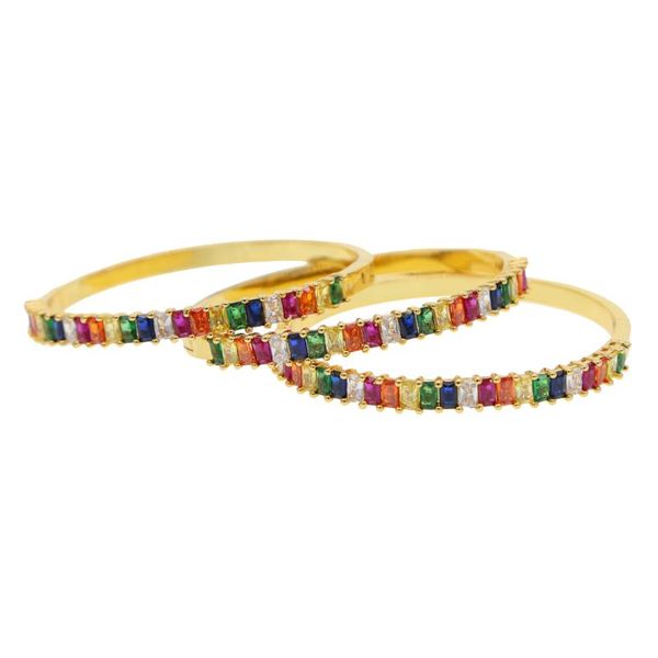 gold color luxury rainbow bangle bracelet for women charm colorful square cz tennis chain gorgeous trendy jewelry link,, Black
gold color luxury rainbow bangle bracelet for women charm colorful square cz tennis chain gorgeous trendy jewelry link,, Black