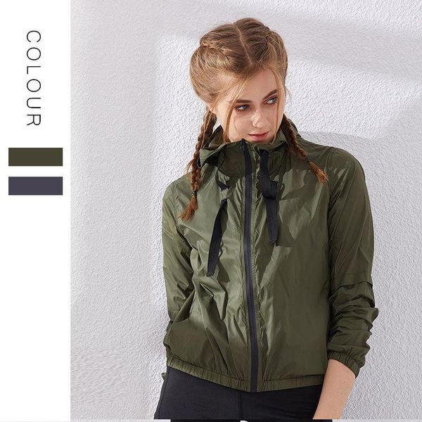 yoga outfits style running hooded zipper sports jackets women's loose-fit casual sunscreen coat breathable quick-dry fitness clothes, White;red
yoga outfits style running hooded zipper sports jackets women's loose-fit casual sunscreen coat breathable quick-dry fitness clothes, White;red