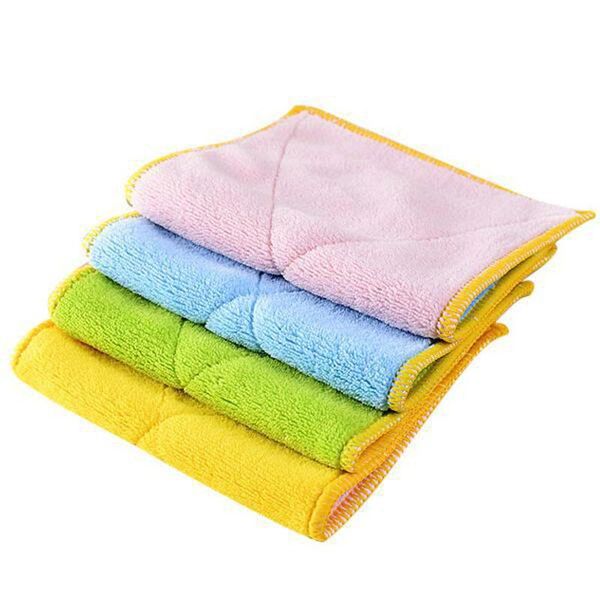 towel microfiber double-sided absorbent rag thickening not lint non-stick oil bowl kitchen dish hand 5 pieces
towel microfiber double-sided absorbent rag thickening not lint non-stick oil bowl kitchen dish hand 5 pieces