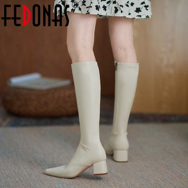 fashion side zipper knee high boots for women wide leg genuine leather shoes woman wedding heels tight 210528, Black
fashion side zipper knee high boots for women wide leg genuine leather shoes woman wedding heels tight 210528, Black