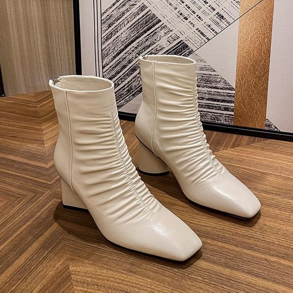 boots winter women fashion short casual pleated comfortable pink white big size 33-42, Black
boots winter women fashion short casual pleated comfortable pink white big size 33-42, Black