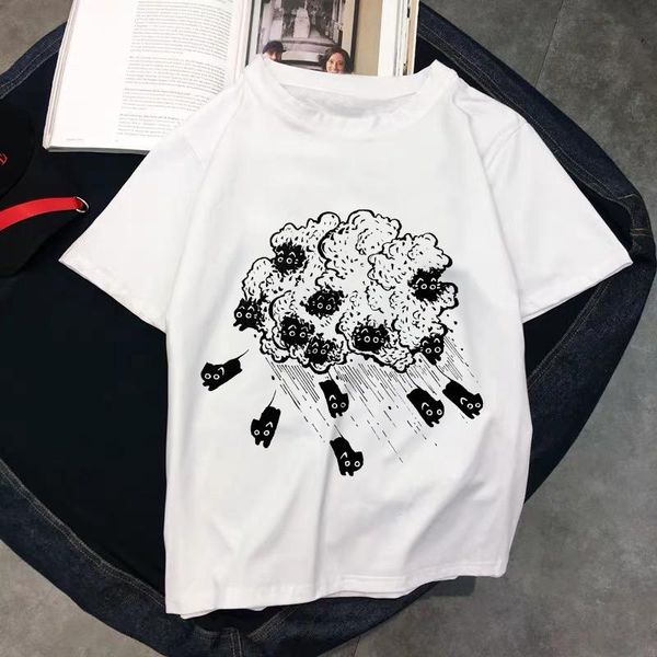 women's t-shirt t-shirts women cartoon printing fashion cat lovely short sleeve clothes graphic t tshirt lady print female tee t-sh, White
women's t-shirt t-shirts women cartoon printing fashion cat lovely short sleeve clothes graphic t tshirt lady print female tee t-sh, White