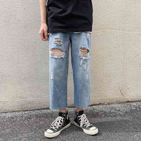 men's jeans spring summer ripped hole straight loose male denim trousers faashion black/blue streetwear men s-5xl u5qf
men's jeans spring summer ripped hole straight loose male denim trousers faashion black/blue streetwear men s-5xl u5qf