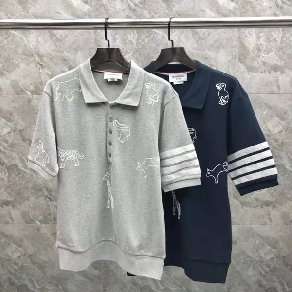 tb summer trendy animal poio short sleeve t-shirt men's and women's multicolor couple bottom coat, White;black
tb summer trendy animal poio short sleeve t-shirt men's and women's multicolor couple bottom coat, White;black