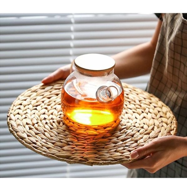 mats & pads 30cm round placemats woven table for dining heat insulation pot holder cup coasters non-slip weave
mats & pads 30cm round placemats woven table for dining heat insulation pot holder cup coasters non-slip weave