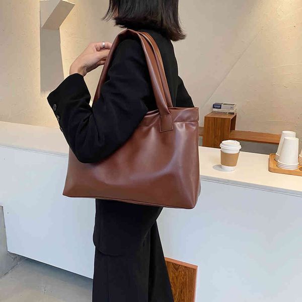 bag 2020 women solid color handbag large capacity tote bags female soft pu leather underarm shoulder bag ladies daily shopping
bag 2020 women solid color handbag large capacity tote bags female soft pu leather underarm shoulder bag ladies daily shopping