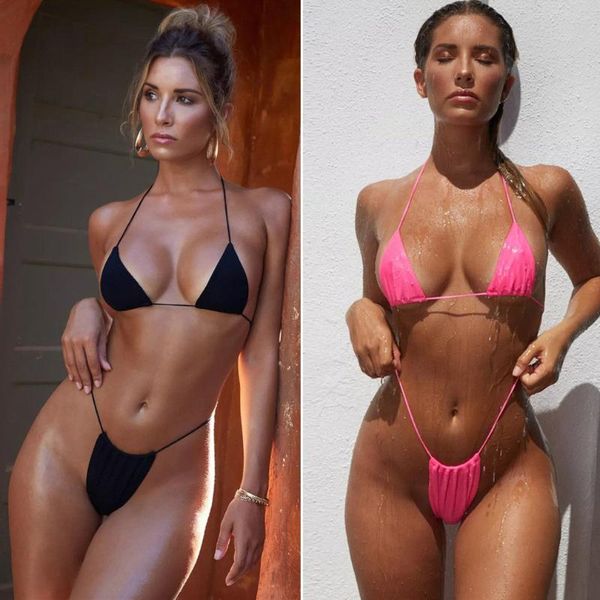 women's swimwear clothing sets with dress brazilian bikini thong bikinis summer set woman 2 pieces extreme micro swimsuit, White;black
women's swimwear clothing sets with dress brazilian bikini thong bikinis summer set woman 2 pieces extreme micro swimsuit, White;black