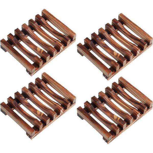 soap dishes box 4pcs of wooden holder natural rectangular suitable for kitchen and bathroom 
soap dishes box 4pcs of wooden holder natural rectangular suitable for kitchen and bathroom
