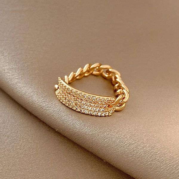 wedding rings fashion jewelry gift cute style chain micro inlaid zircon female ring for women women's, Slivery;golden
wedding rings fashion jewelry gift cute style chain micro inlaid zircon female ring for women women's, Slivery;golden