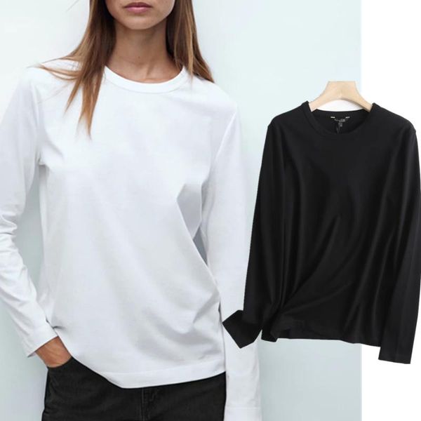 women's t-shirt jenny&dave camisetas verano mujer 2021 england style simple basic cotton autumn long sleeve t shirt women harajuku tshi, White
women's t-shirt jenny&dave camisetas verano mujer 2021 england style simple basic cotton autumn long sleeve t shirt women harajuku tshi, White