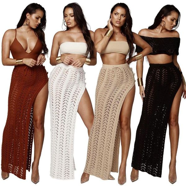 skirts womens summer beach cover up long skirt side split knitted irregular maxi drawstring asymmetrical crochet, Black
skirts womens summer beach cover up long skirt side split knitted irregular maxi drawstring asymmetrical crochet, Black