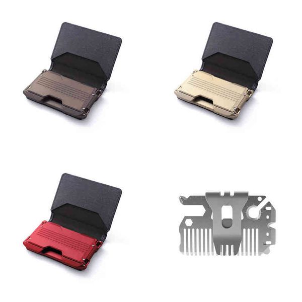 nxy wallet tangmo men bifold aluminium metal rfid credit card holder bank id holder case money practical tactical bag 0214, Red;black
nxy wallet tangmo men bifold aluminium metal rfid credit card holder bank id holder case money practical tactical bag 0214, Red;black