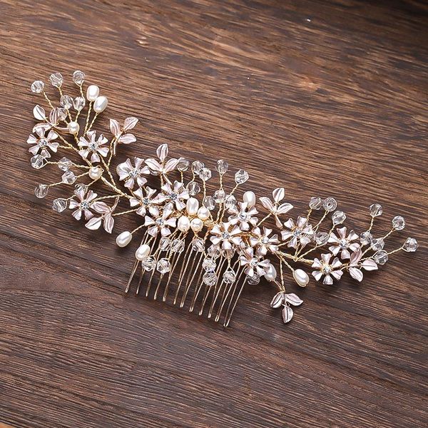 hair clips & barrettes flower pearl comb accessories for women headband wedding elegant jewelry, Golden;silver
hair clips & barrettes flower pearl comb accessories for women headband wedding elegant jewelry, Golden;silver