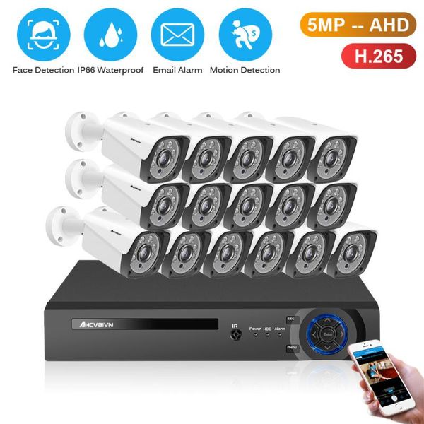 dvr nvr 16ch 8ch security camera system 5mp cctv waterproof ir-cut video recorder face detection avr kit wireless kits
dvr nvr 16ch 8ch security camera system 5mp cctv waterproof ir-cut video recorder face detection avr kit wireless kits