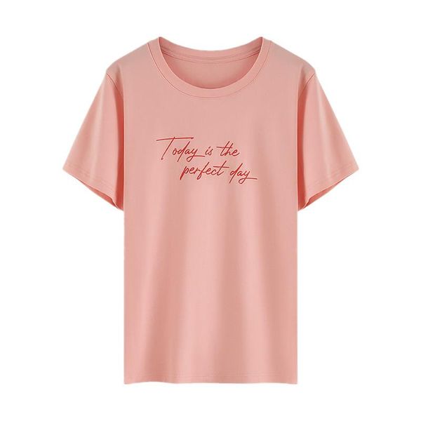 women's t-shirt 2021 summer print ladies letter short sleeve fashion o-neck tshirt cotton t shirt, White
women's t-shirt 2021 summer print ladies letter short sleeve fashion o-neck tshirt cotton t shirt, White