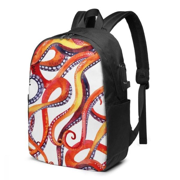 backpack fashion watercolor ocs tentacles student school bag for boy girl teenager usb charge computer lapback pack
backpack fashion watercolor ocs tentacles student school bag for boy girl teenager usb charge computer lapback pack