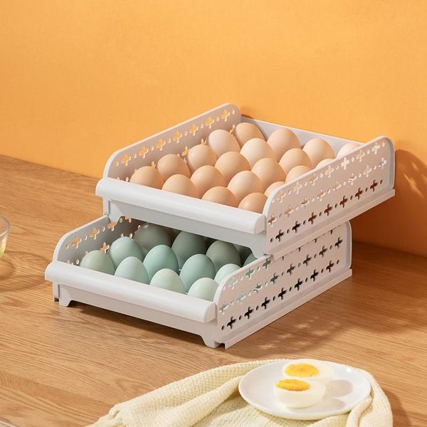 storage bottles & jars 2 pcs single-layer 20 lattice egg box holder for refrigerator kitchen container organizer
storage bottles & jars 2 pcs single-layer 20 lattice egg box holder for refrigerator kitchen container organizer