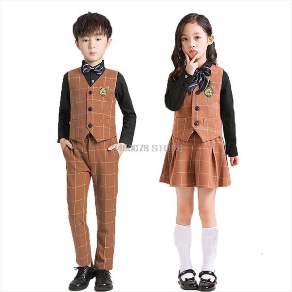 flower boys grils suit for weddings kids formal vest pants skirt clothing set girls prom performance piano dance costume, White
flower boys grils suit for weddings kids formal vest pants skirt clothing set girls prom performance piano dance costume, White