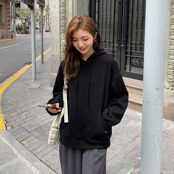 men's hoodies & sweatshirts jacket men women spring loose solid hooded sweatshirt student casual long sleeve handsome coats oversize wo, Black
men's hoodies & sweatshirts jacket men women spring loose solid hooded sweatshirt student casual long sleeve handsome coats oversize wo, Black