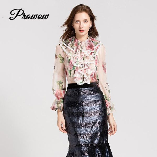 brand design 2021 summer perspective long sleeve women blouse elegant ruffles floral print chiffon shirt clothes women's blouses &, White
brand design 2021 summer perspective long sleeve women blouse elegant ruffles floral print chiffon shirt clothes women's blouses &, White