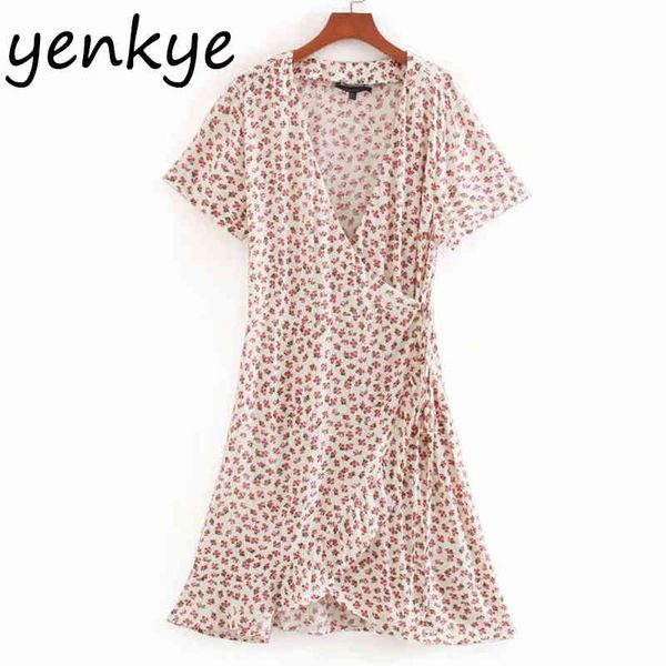vintage women sweet floral print wrap dresses short sleeve cross v neck a-line sundress robe femme casual holiday summer dress 210515, Black;gray
vintage women sweet floral print wrap dresses short sleeve cross v neck a-line sundress robe femme casual holiday summer dress 210515, Black;gray