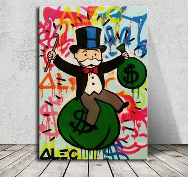 alec monopoly money bag oil painting on canvas home decor handpainted &hd print wall art picture customization is acceptable 21050924
alec monopoly money bag oil painting on canvas home decor handpainted &hd print wall art picture customization is acceptable 21050924