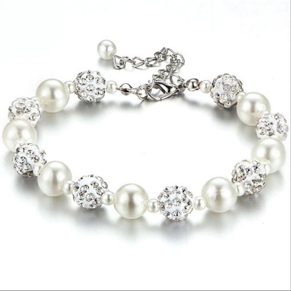 beaded, strands f&u fashion crystal and charm simulated pearl bracelets for women bileklik armbanden voor vrouwen wedding jewelry gift, Black
beaded, strands f&u fashion crystal and charm simulated pearl bracelets for women bileklik armbanden voor vrouwen wedding jewelry gift, Black