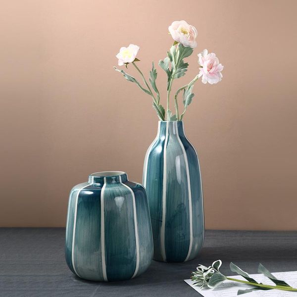 vases nordic home decor fambe blue vase decorative flower for living room
vases nordic home decor fambe blue vase decorative flower for living room