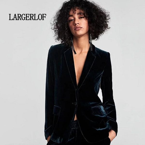 women's suits & blazers largerlof velvet blazer autumn spring ladies green plus size women winter jacket br50019, White;black
women's suits & blazers largerlof velvet blazer autumn spring ladies green plus size women winter jacket br50019, White;black
