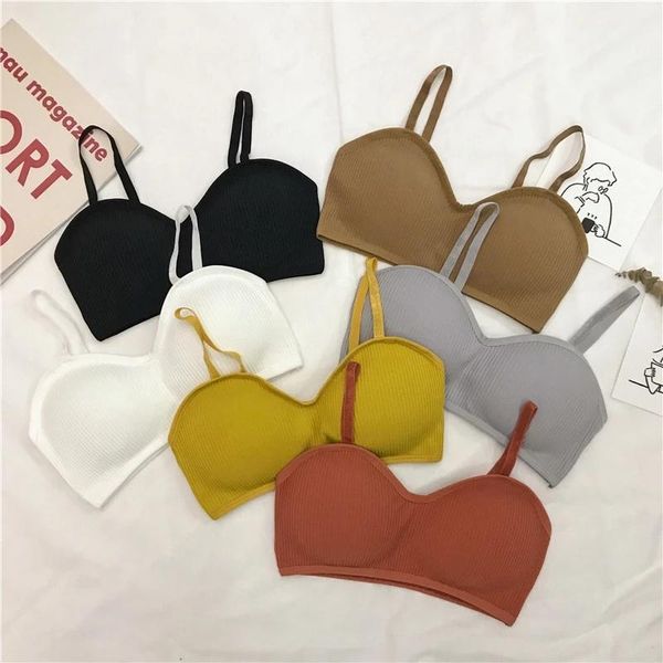 seamlesso krean version teenage girl summer wireless bra push up bras women elastic soft tube underwear 2021 bustiers & corsets, Black;white
seamlesso krean version teenage girl summer wireless bra push up bras women elastic soft tube underwear 2021 bustiers & corsets, Black;white