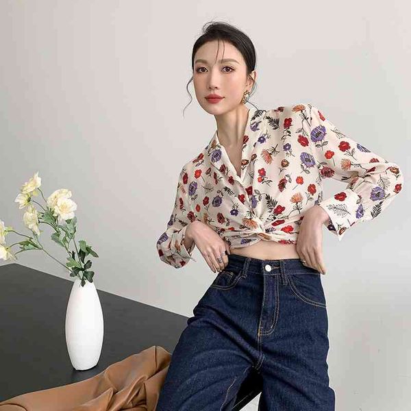 women's blouses & shirts floral crop shirt long sleeve button lace up bandage vintage korean blouse women ladies fashion and 8, White
women's blouses & shirts floral crop shirt long sleeve button lace up bandage vintage korean blouse women ladies fashion and 8, White