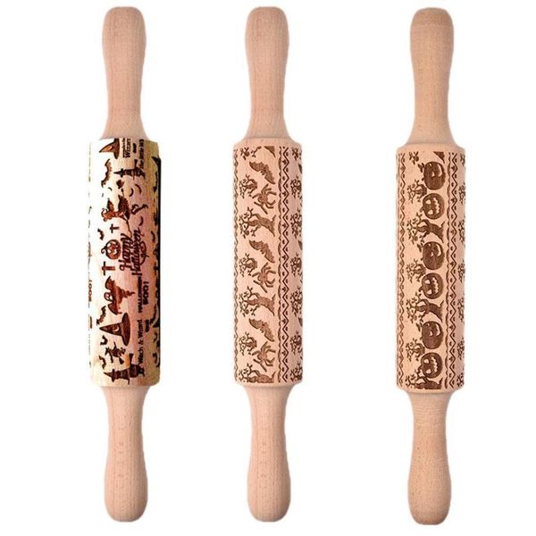 rolling pins & pastry boards 35*5cm christmas rock snowflake elk wooden embossing baking cookies biscuit fondant cake patterned roller
rolling pins & pastry boards 35*5cm christmas rock snowflake elk wooden embossing baking cookies biscuit fondant cake patterned roller