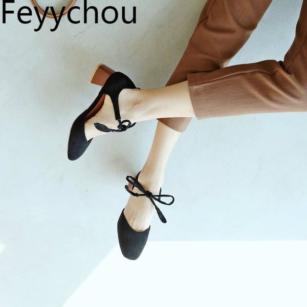 dress shoes women sandals med heels square toe summer spring flock 2021 fashion casual party wedding black beige pink big size34-46
dress shoes women sandals med heels square toe summer spring flock 2021 fashion casual party wedding black beige pink big size34-46
