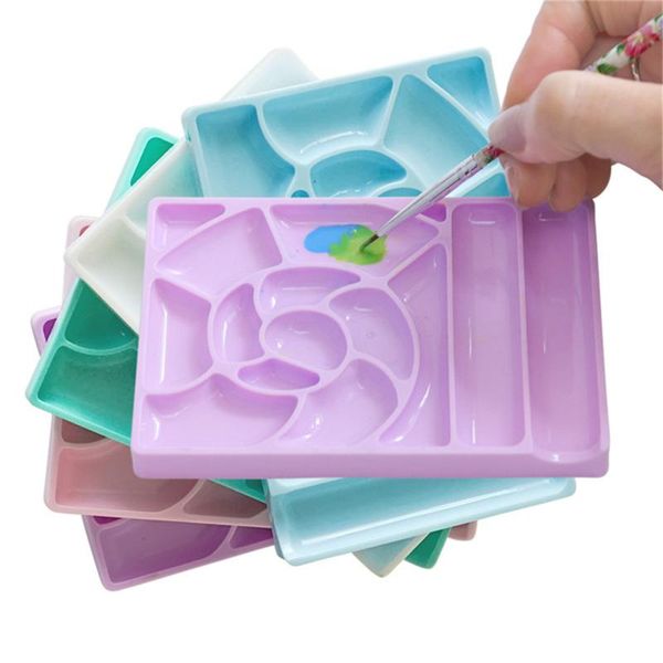 1pc mixing polish uv gel palette board nail manicure drawing paint holder storage multi-grids plate art tool equipment, Silver
1pc mixing polish uv gel palette board nail manicure drawing paint holder storage multi-grids plate art tool equipment, Silver