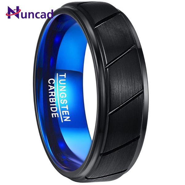 wedding rings mens ring 100%tungsten steel 8mm black surface blue inner for men geometric pattern jewelry, Slivery;golden
wedding rings mens ring 100%tungsten steel 8mm black surface blue inner for men geometric pattern jewelry, Slivery;golden