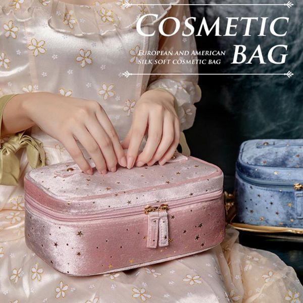 storage bags flannel cosmetic bag travel female clutch large-capacity starry sky
storage bags flannel cosmetic bag travel female clutch large-capacity starry sky