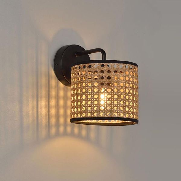 wall lamps creative rattan lamp for bedroom bedside stairs corridor interior mounted lighting sconce indoor decoration fixtures
wall lamps creative rattan lamp for bedroom bedside stairs corridor interior mounted lighting sconce indoor decoration fixtures