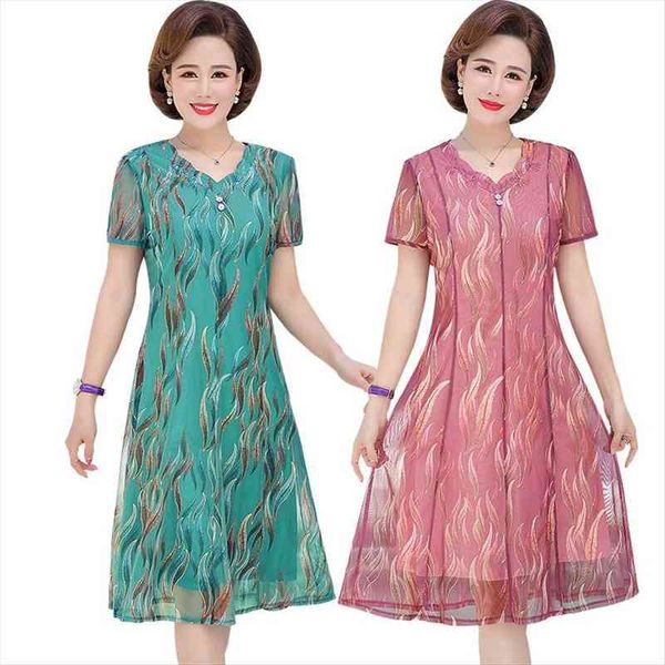 floral summer middle age mother womens dress short sleeve chiffon mesh plus big size v neck casual party beach vestidos, Black;gray
floral summer middle age mother womens dress short sleeve chiffon mesh plus big size v neck casual party beach vestidos, Black;gray