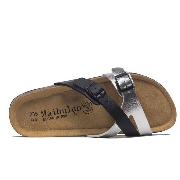 slippers casual soft cork flip flops women men summer beach slide sandals patchwork cross buckle girl ladies house outside shoes jfbt, Black
slippers casual soft cork flip flops women men summer beach slide sandals patchwork cross buckle girl ladies house outside shoes jfbt, Black