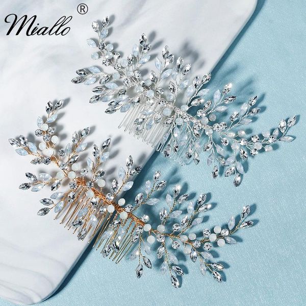 hair clips & barrettes miallo handmade crystal combs for women rhinestone bridal wedding accessories jewelry bride headpiece bridesmaid gift, Golden;silver
hair clips & barrettes miallo handmade crystal combs for women rhinestone bridal wedding accessories jewelry bride headpiece bridesmaid gift, Golden;silver