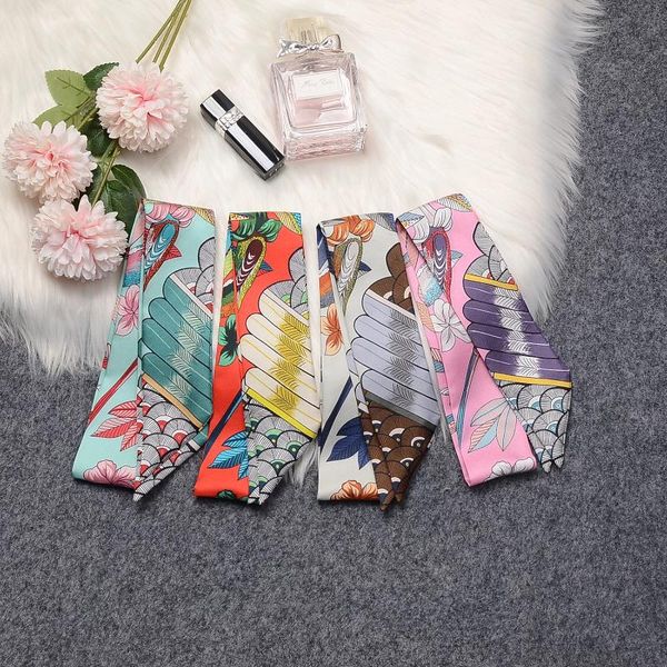 scarves chaxiaoa 100% real silk scarf women print small for hair neck cover foulard female kerchief bandana pareo, Blue;gray
scarves chaxiaoa 100% real silk scarf women print small for hair neck cover foulard female kerchief bandana pareo, Blue;gray