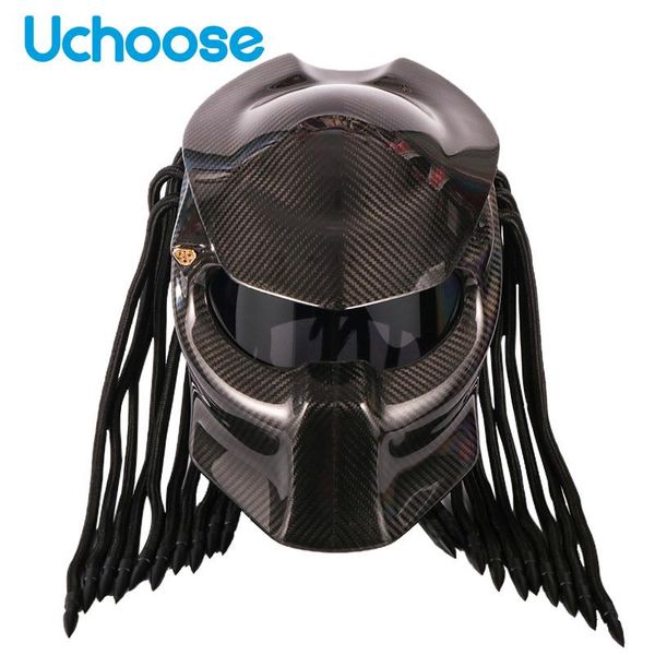 motorcycle helmets carbon fiber full face helmet certification casco depredador clear colorful lens
motorcycle helmets carbon fiber full face helmet certification casco depredador clear colorful lens
