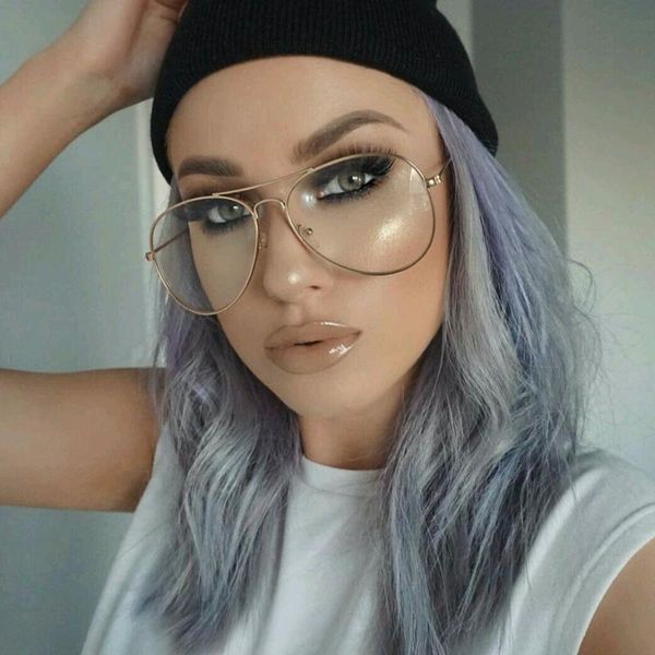 fashion sunglasses frames oversized polit glasses frame men women's sun metal eyewear vintage female clear lens optics spectacle, Black
fashion sunglasses frames oversized polit glasses frame men women's sun metal eyewear vintage female clear lens optics spectacle, Black