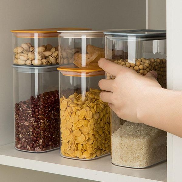 storage bottles & jars household kitchen box multi-functional dried fruit sealed crisper cereal transparent plastic
storage bottles & jars household kitchen box multi-functional dried fruit sealed crisper cereal transparent plastic