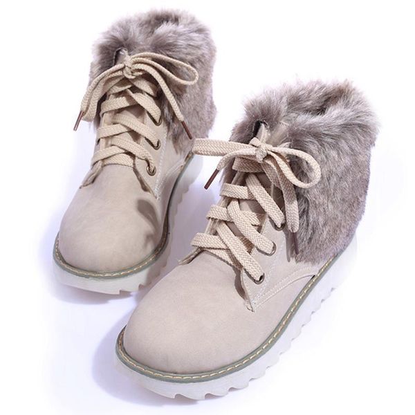 boots ankle round toe women lace up flat biker winter shoes woman botas mujer motorcycle warm cotton snow boot, Black
boots ankle round toe women lace up flat biker winter shoes woman botas mujer motorcycle warm cotton snow boot, Black