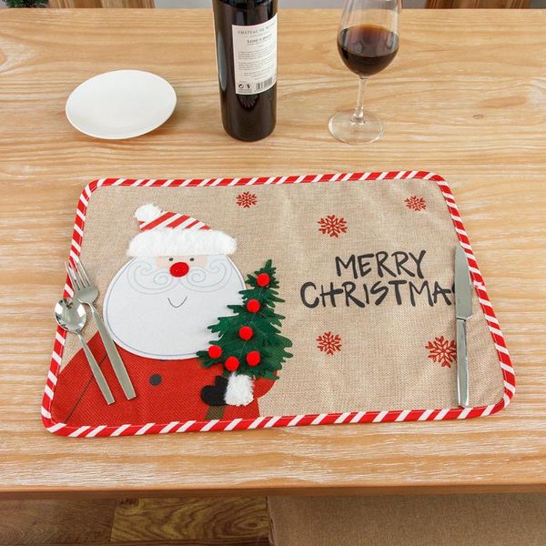 mats & pads christmas placemat tableware cartoon embroidery pad heat insulation tablemat home kitchen meals decor
mats & pads christmas placemat tableware cartoon embroidery pad heat insulation tablemat home kitchen meals decor