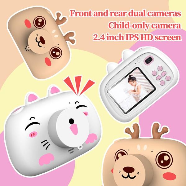 2.4 inch hd exquisite digital camera kids portable cameras cartoon display child girl birthday gifts
2.4 inch hd exquisite digital camera kids portable cameras cartoon display child girl birthday gifts