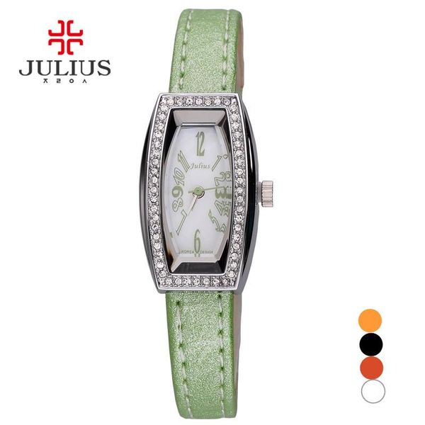 wristwatches small julius lady women's wrist watch elegant shell rhinestone fashion hours dress bracelet real leather girl's birth, Slivery;brown
wristwatches small julius lady women's wrist watch elegant shell rhinestone fashion hours dress bracelet real leather girl's birth, Slivery;brown