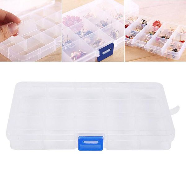 adjustable 15 slots plastic jewelry box rectangle storage case craft container for beads earrings rings display gift boxes fishing accessori
adjustable 15 slots plastic jewelry box rectangle storage case craft container for beads earrings rings display gift boxes fishing accessori